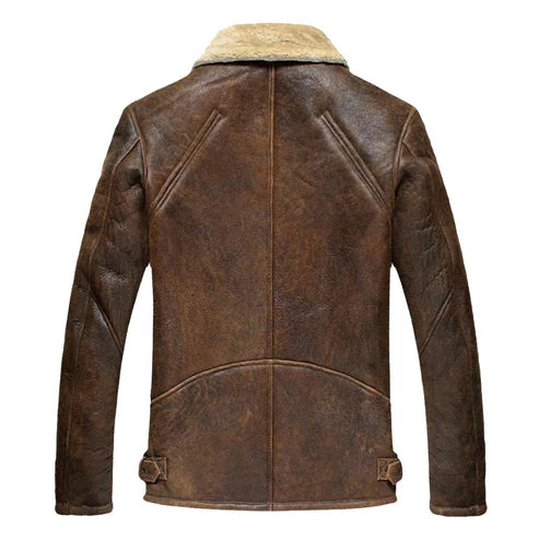 Aquaman Jason Momoa Leather Fur Coat