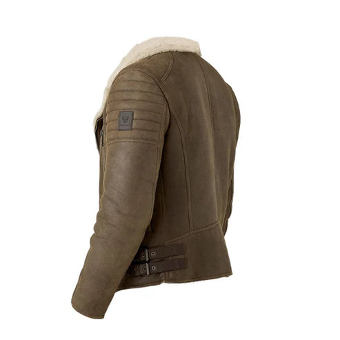 Men Brown Vintage B3 Shearling Jacket