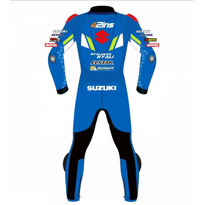 Custom Made Suzuki Motorcycle Leather Racing Suit