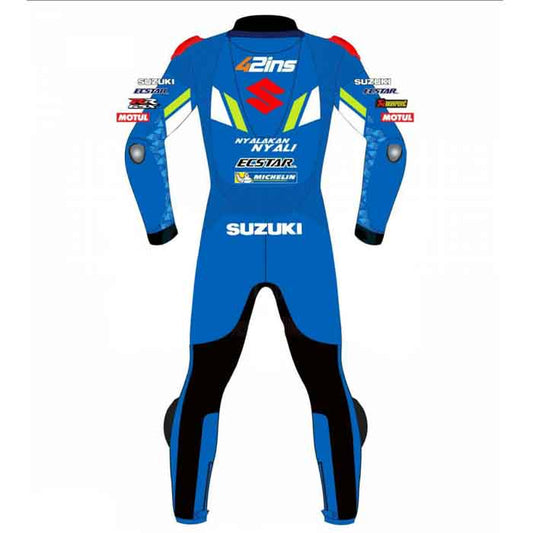 Custom Made Suzuki Motorcycle Leather Racing Suit