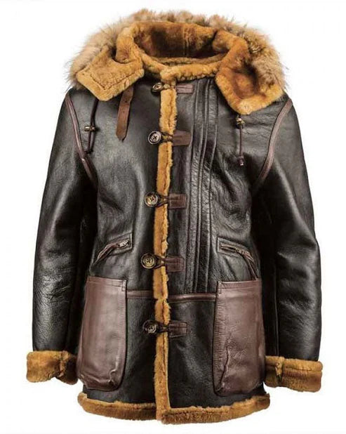 Men WWII B7 Flying Parka Jacket