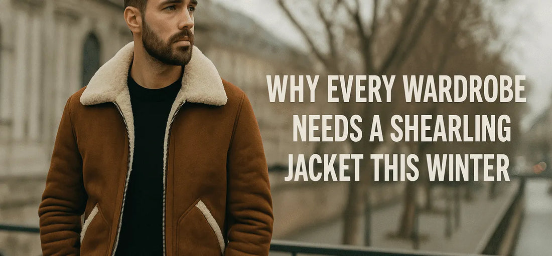 Why Every Wardrobe Needs a Shearling Jacket This Winter