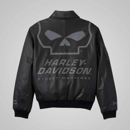 Harley Davidson New Willie G Skull Leather Master Jacket