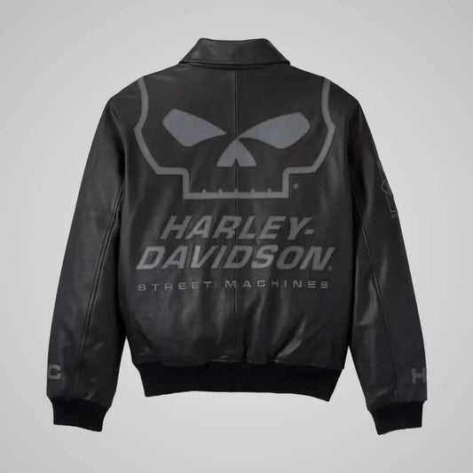 Harley Davidson New Willie G Skull Leather Master Jacket
