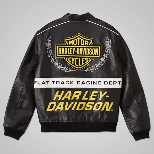 Harley Davidson XR-750 Track Racing Leather Jacket