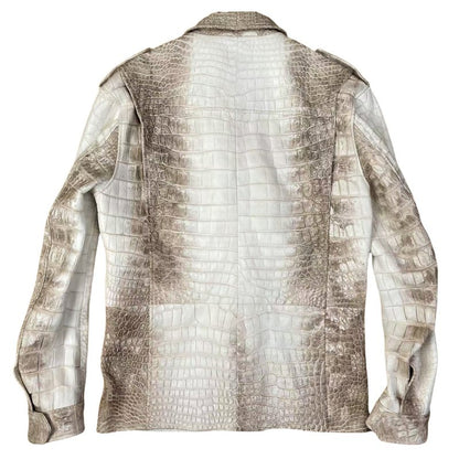 Himalayan Crocodile Leather Casual Jacket for Men