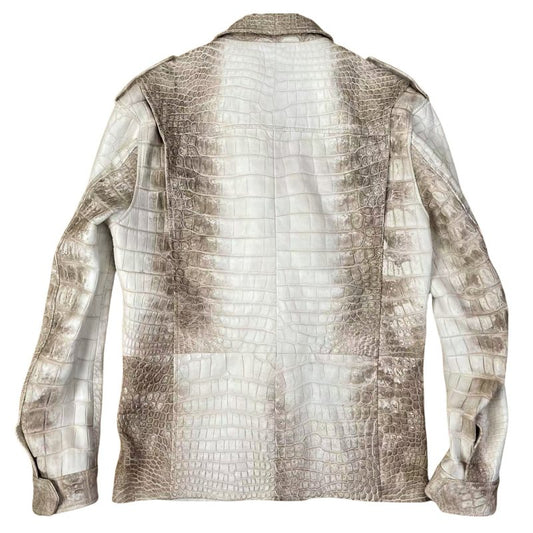 Himalayan Crocodile Leather Casual Jacket for Men