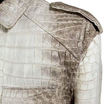 Himalayan Crocodile Leather Casual Jacket for Men