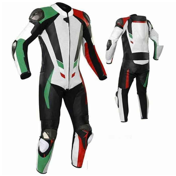 Brand New MotoGP 1 Piece Motorbike Racing Leather Suit