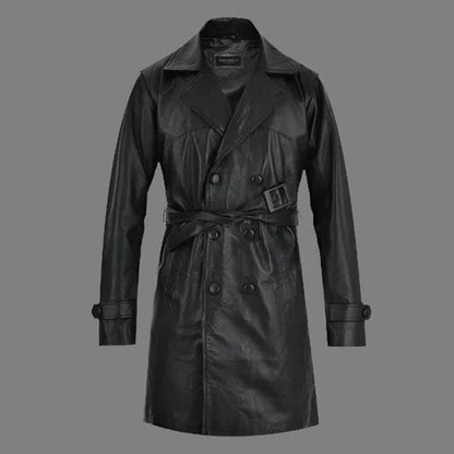 Men Vintage Trench Coat