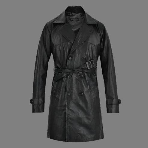 Men Vintage Trench Coat