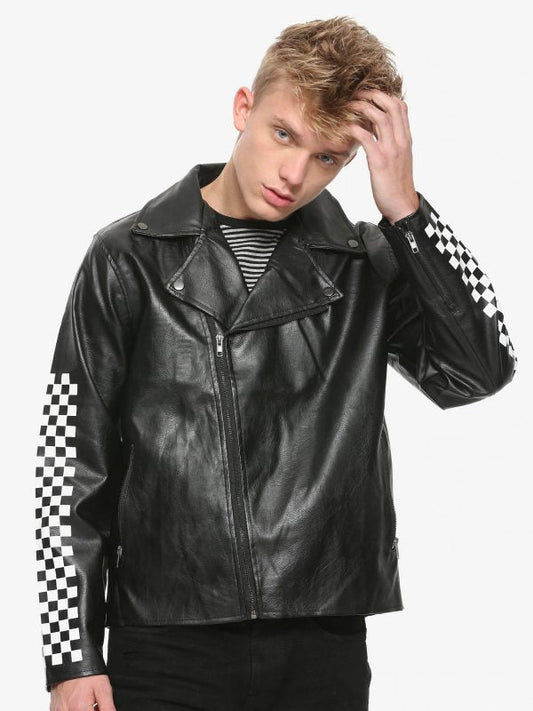 Black Leather Jacket for Men