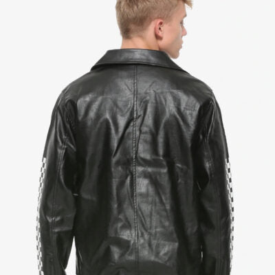 Black Leather Jacket for Men