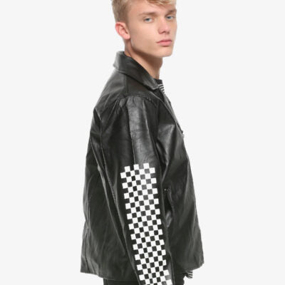 Black Leather Jacket for Men